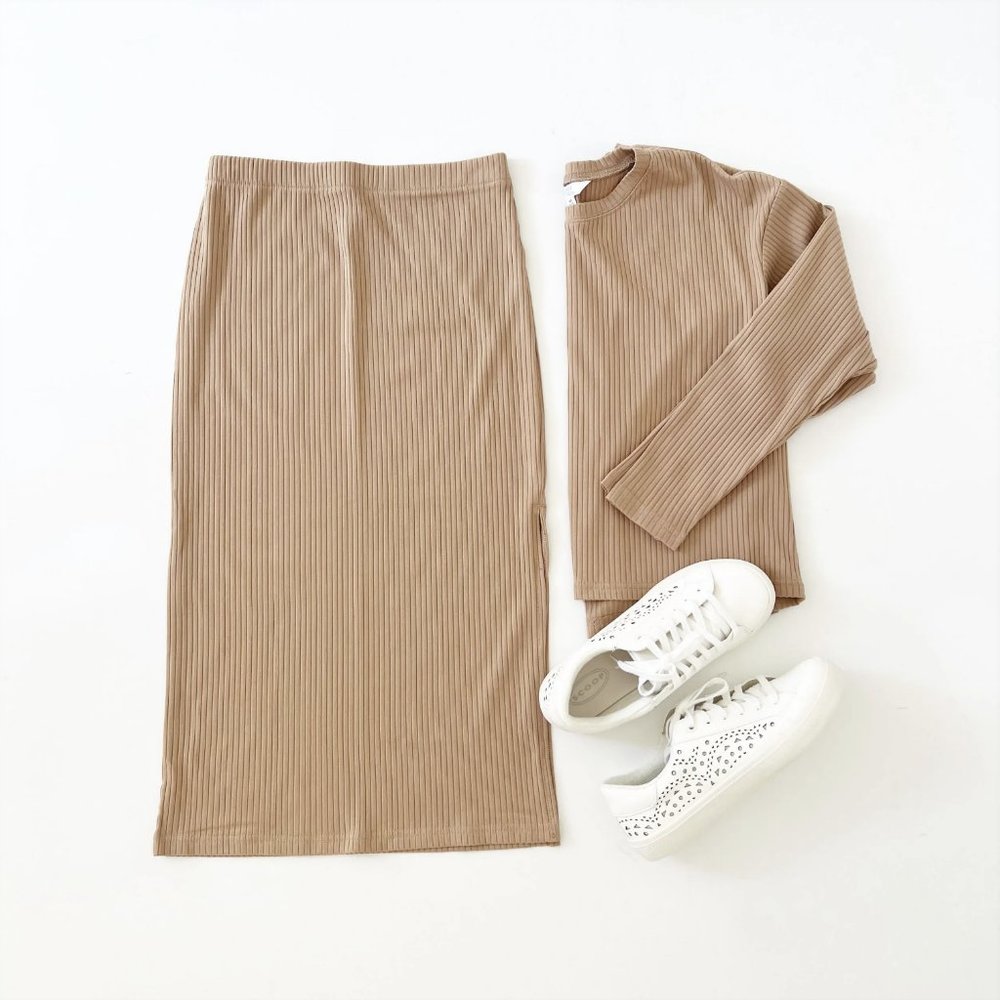 NWT Time and Tru Matching Ribbed Set